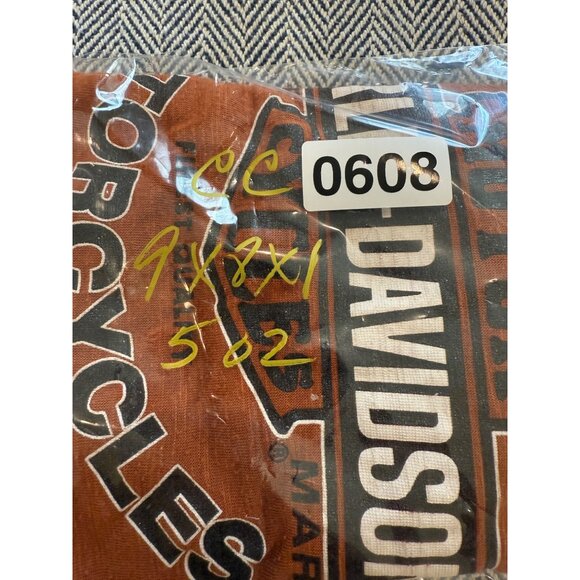 Harley-Davidson Womens Orange Graphic Tee M - Picture 9 of 9